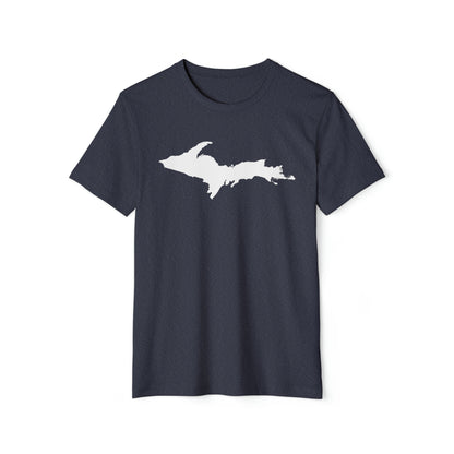 Michigan Upper Peninsula T-Shirt (w/ UP Outline) | Unisex Recycled Organic