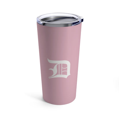 Detroit 'Old English D' Tumbler | Pink - 20oz