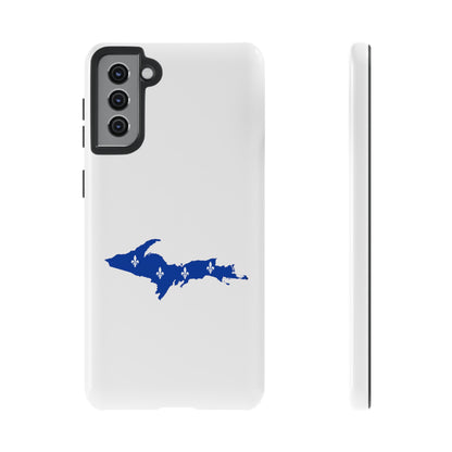 Michigan Upper Peninsula Tough Phone Case (w/ UP Quebec Flag Outline) | Samsung & Pixel Android