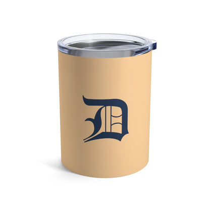 Detroit 'Old English D' Tumbler | Pale Apricot - 10oz