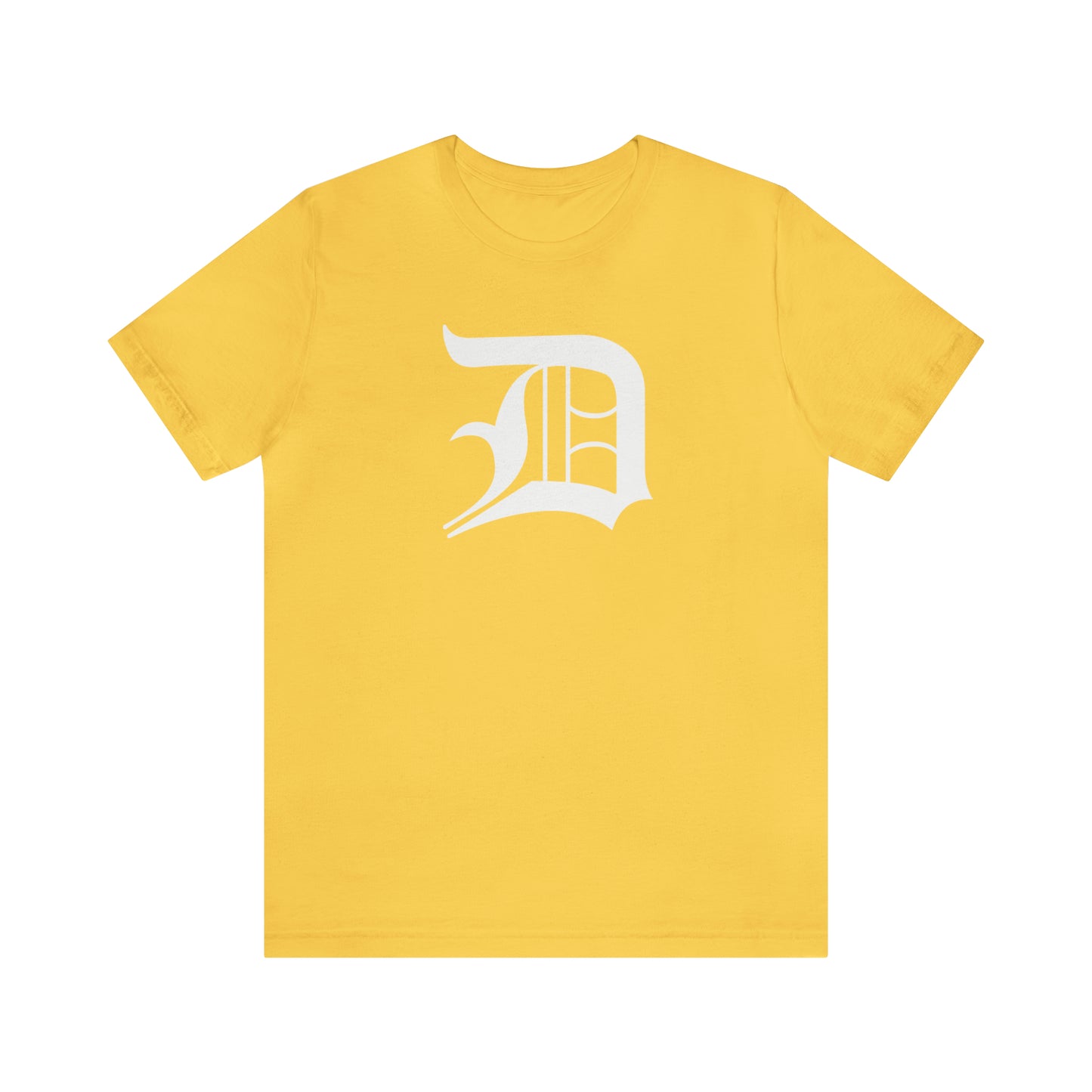 Detroit 'Old English D' T-Shirt | Unisex Standard