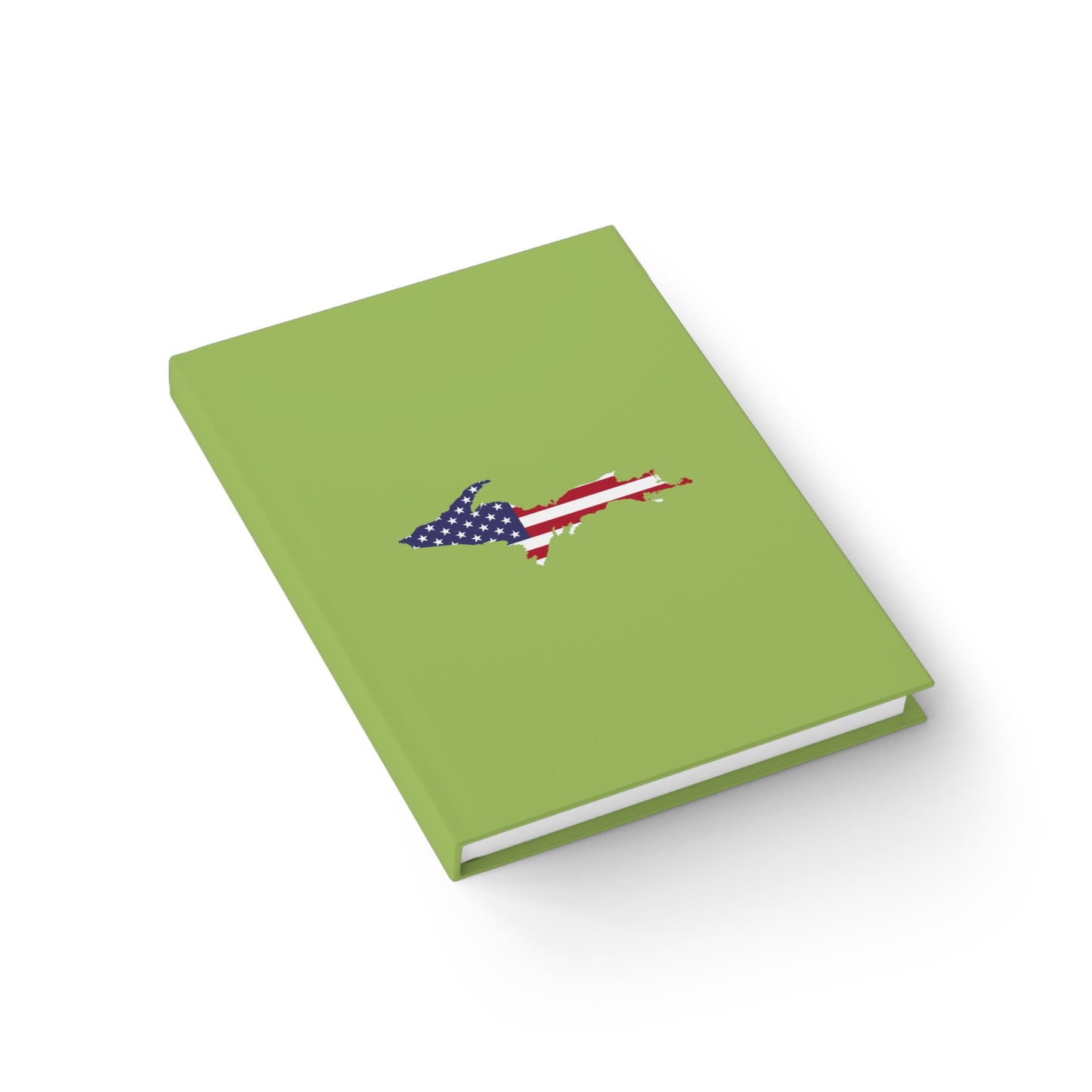 Michigan Upper Peninsula Blank Sketchbook (w/ UP USA Flag) | Gooseberry Green