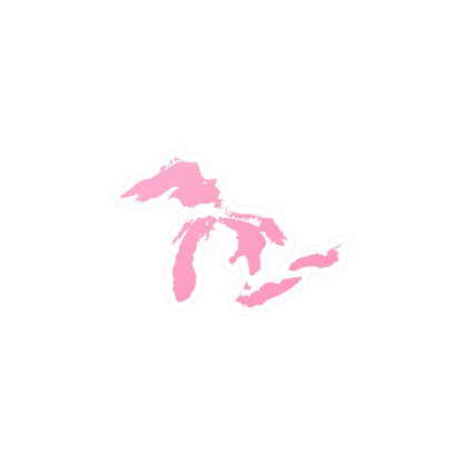 Great Lakes Kiss-Cut Windshield Decal | '67 Caddie Pink