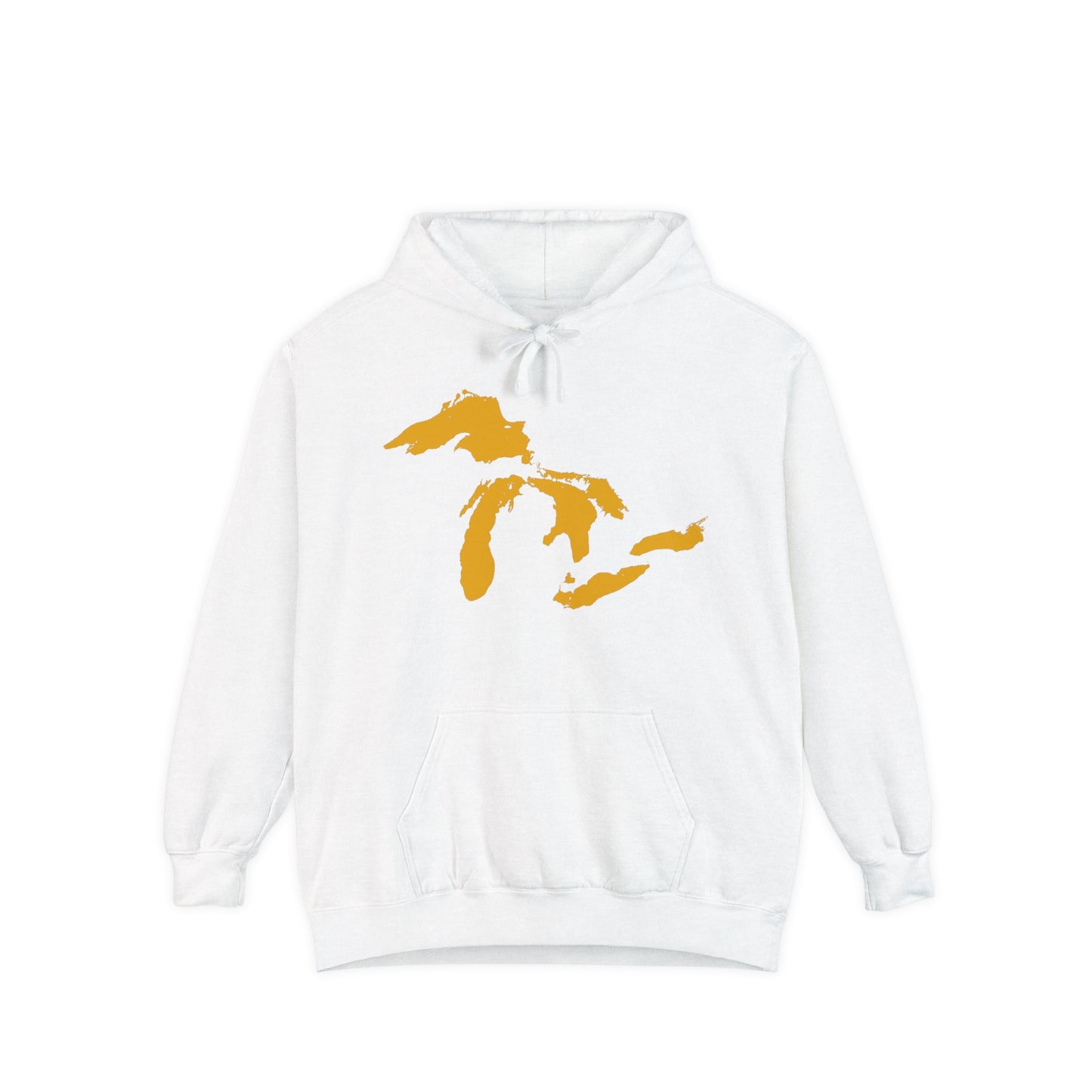 Great Lakes Hoodie (Gold) | Unisex Garment-Dyed