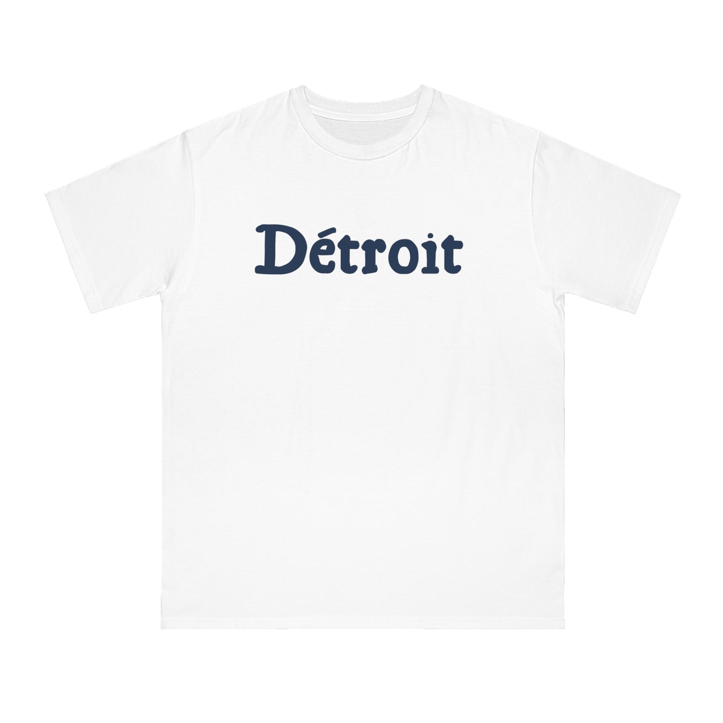 'Détroit' T-Shirt (Old French Font) | Organic Unisex