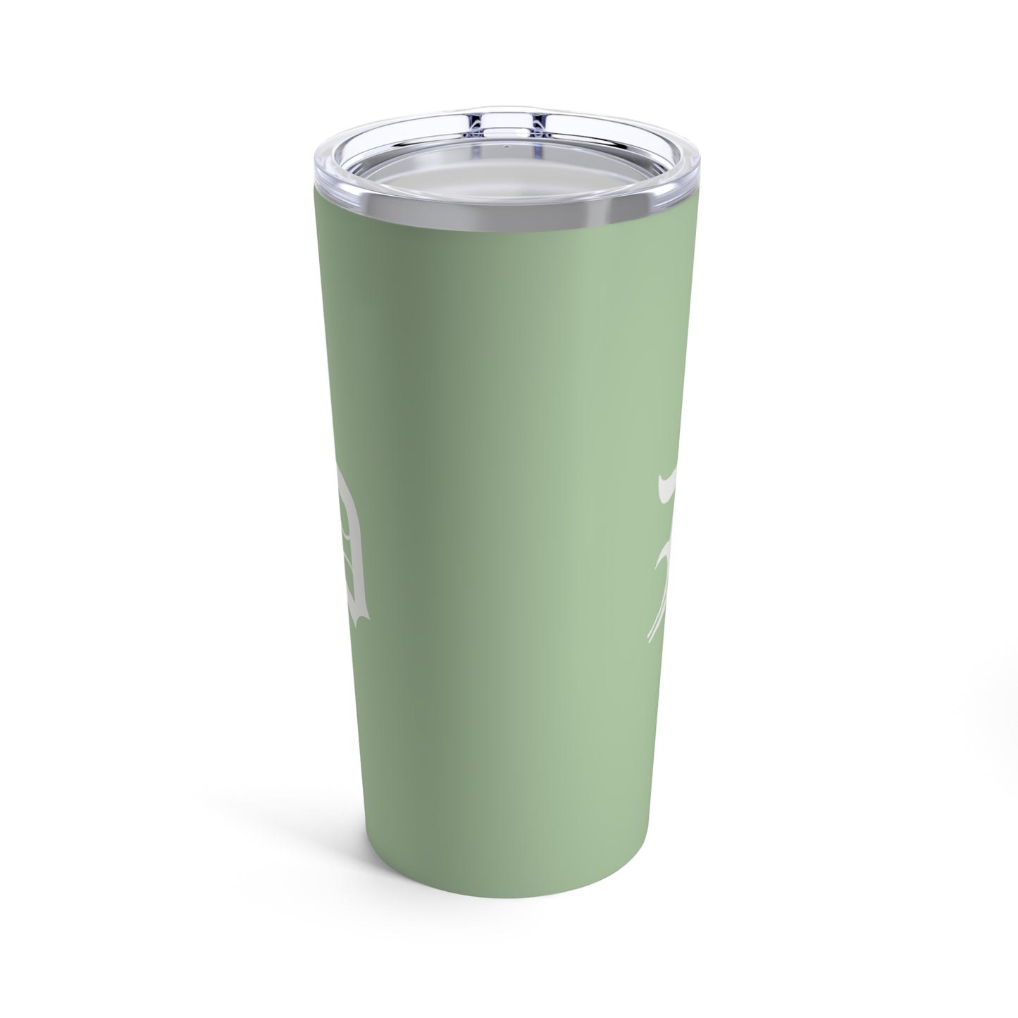 Detroit 'Old English D' Tumbler | Tea Green - 20oz