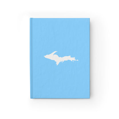 Michigan Upper Peninsula Blank Sketchbook (w/ UP Outline) | DTW Blue