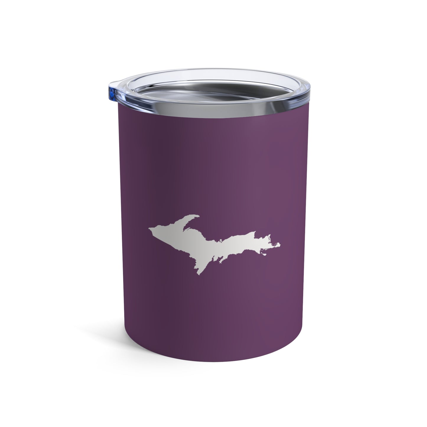 Michigan Upper Peninsula Tumbler (w/ UP Outline) | Plum - 10oz