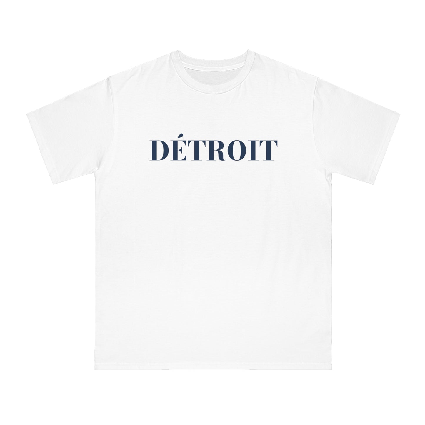 'Detroit' T-Shirt (Didone Font) | Organic Unisex