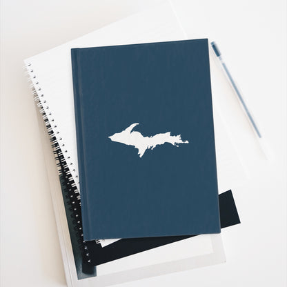 Michigan Upper Peninsula Blank Sketchbook (w/ UP Outline) | '37 Caddie Blue