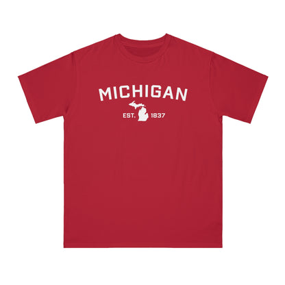 'Michigan EST 1837' T-Shirt | Unisex Organic