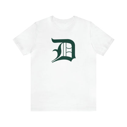 Detroit 'Old English D' T-Shirt (Laconic Green) | Unisex Standard