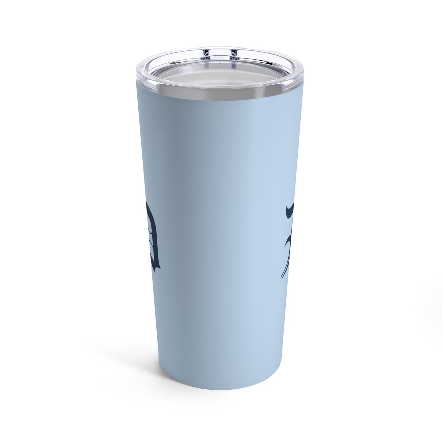 Detroit 'Old English D' Tumbler | Light Blue - 20oz