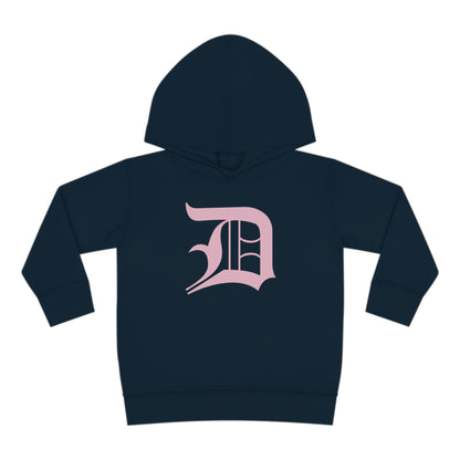 Detroit 'Old English D' Hoodie (Pink) | Unisex Toddler