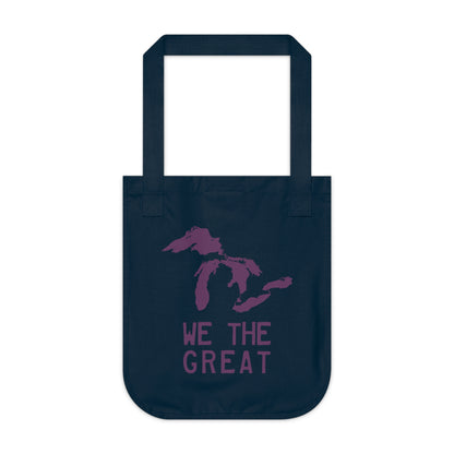 Great Lakes 'We The Great' Heavy Tote | Plum