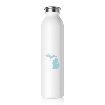 Michigan Water Bottle (w/ '58 Caddie Blue Outline) | 20oz Double-Walled