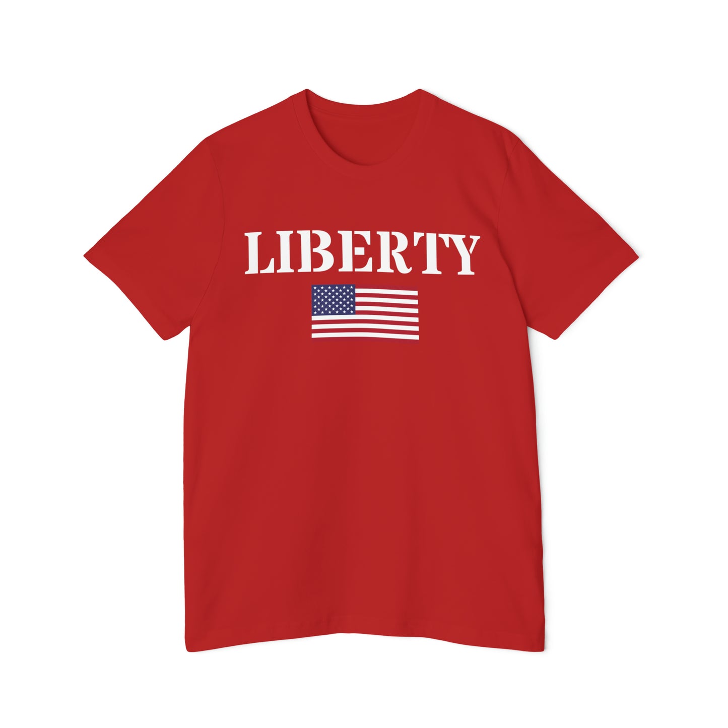 'Liberty' T-Shirt (Army Stencil Flag Edition) | Made in USA