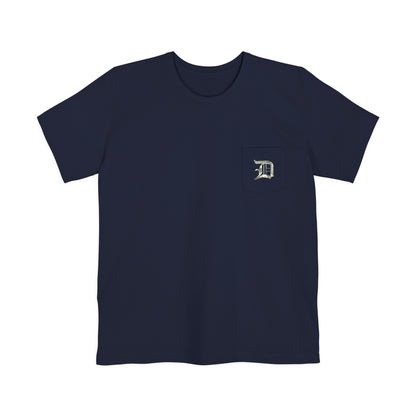 Detroit 'Old English D' Pocket T-Shirt (Benjamins Edition) | Unisex Standard