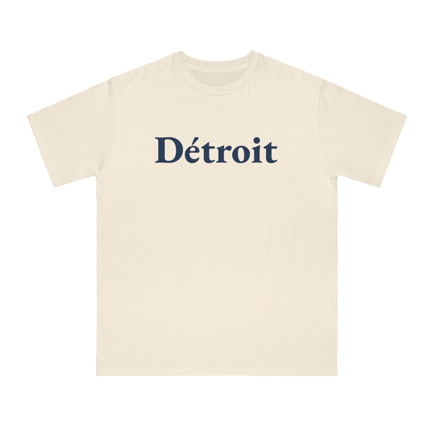 'Détroit' T-Shirt (Garamond Font) | Organic Unisex