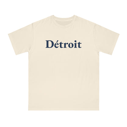 'Détroit' T-Shirt (Garamond Font) | Organic Unisex