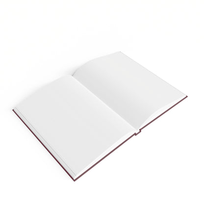 Michigan Upper Peninsula Blank Sketchbook (w/ UP USA Flag) | Old Mission Burgundy