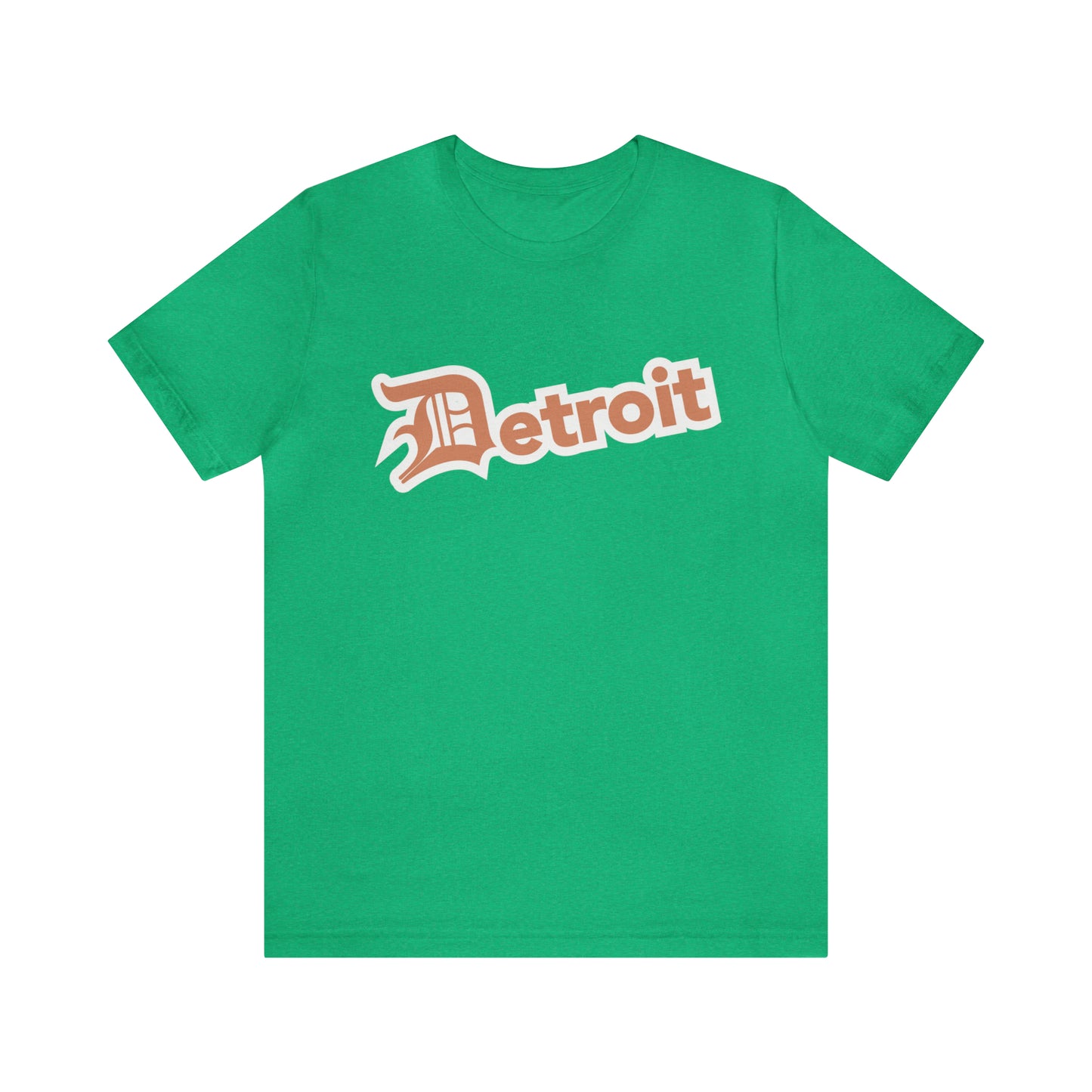 'Detroit' T-Shirt (Copper w/ Old English 'D') | Unisex Standard