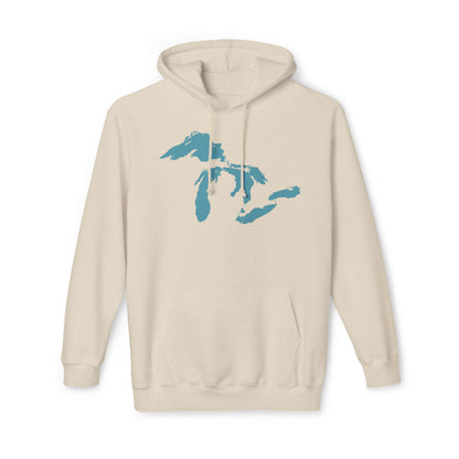 Great Lakes Ultrapremium Hoodie | Made in USA - Huron Blue