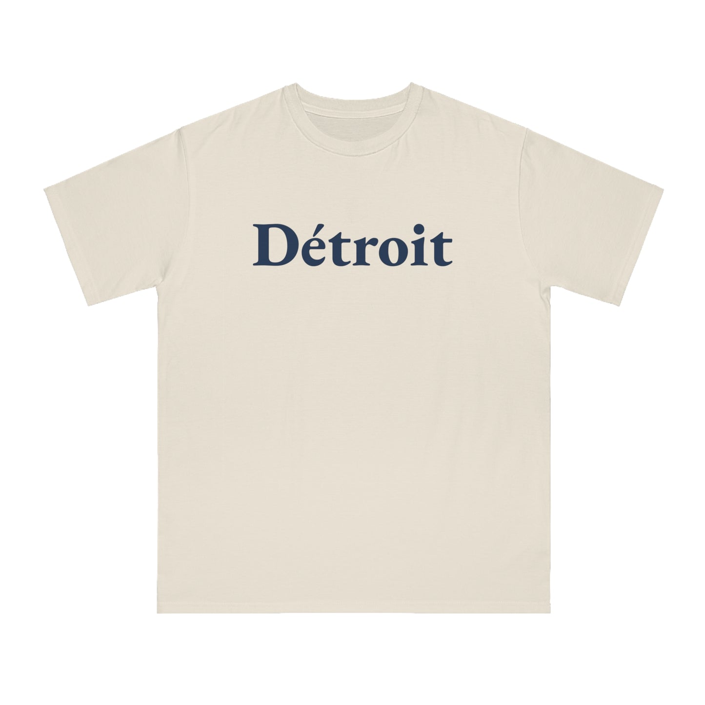 'Détroit' T-Shirt (Garamond Font) | Organic Unisex