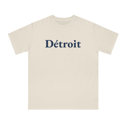 'Détroit' T-Shirt (Garamond Font) | Organic Unisex