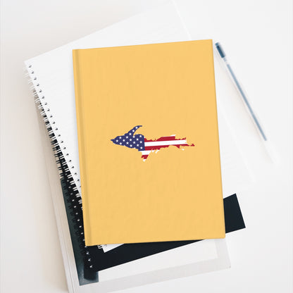 Michigan Upper Peninsula Blank Sketchbook (w/ UP USA Flag) | Citrine