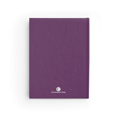 Michigan Upper Peninsula Blank Sketchbook (w/ UP USA Flag) | Plum