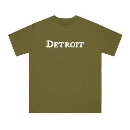 'Detroit' T-Shirt (Old French Font) | Organic Unisex