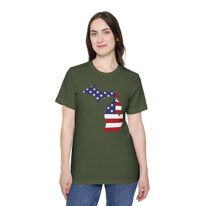 Michigan USA Flag T-Shirt | Made in USA