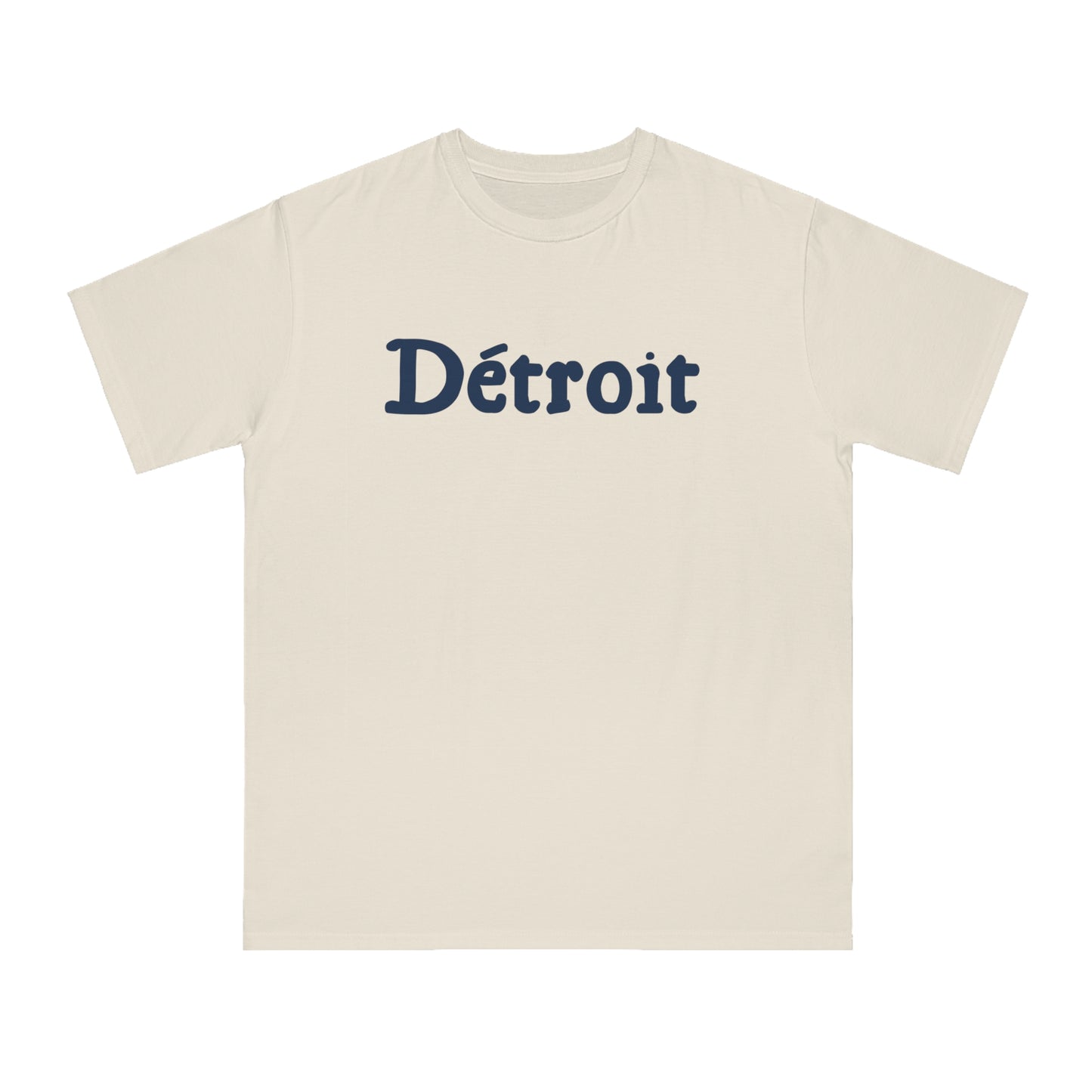 'Détroit' T-Shirt (Old French Font) | Organic Unisex