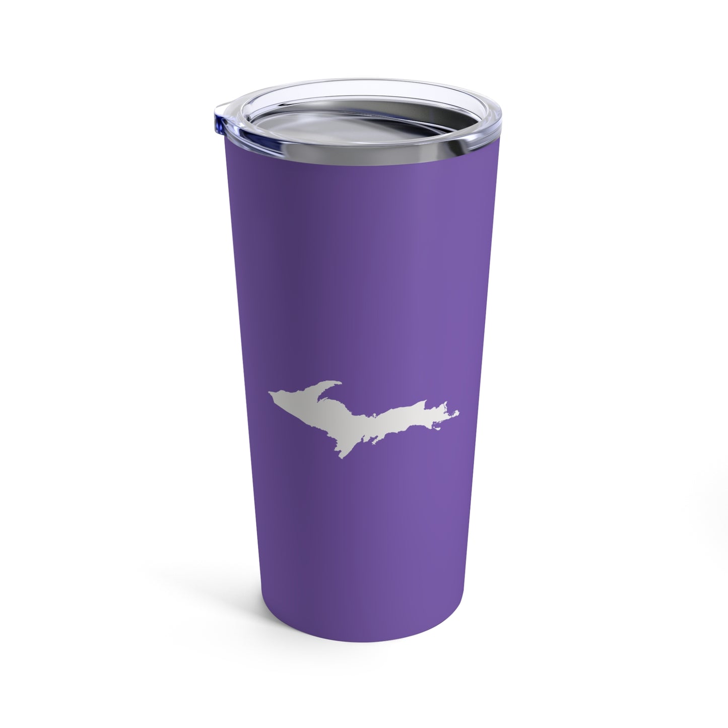 Michigan Upper Peninsula Tumbler (w/ UP Outline) | Lake Iris - 20oz