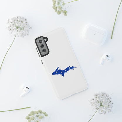 Michigan Upper Peninsula Tough Phone Case (w/ UP Quebec Flag Outline) | Samsung & Pixel Android