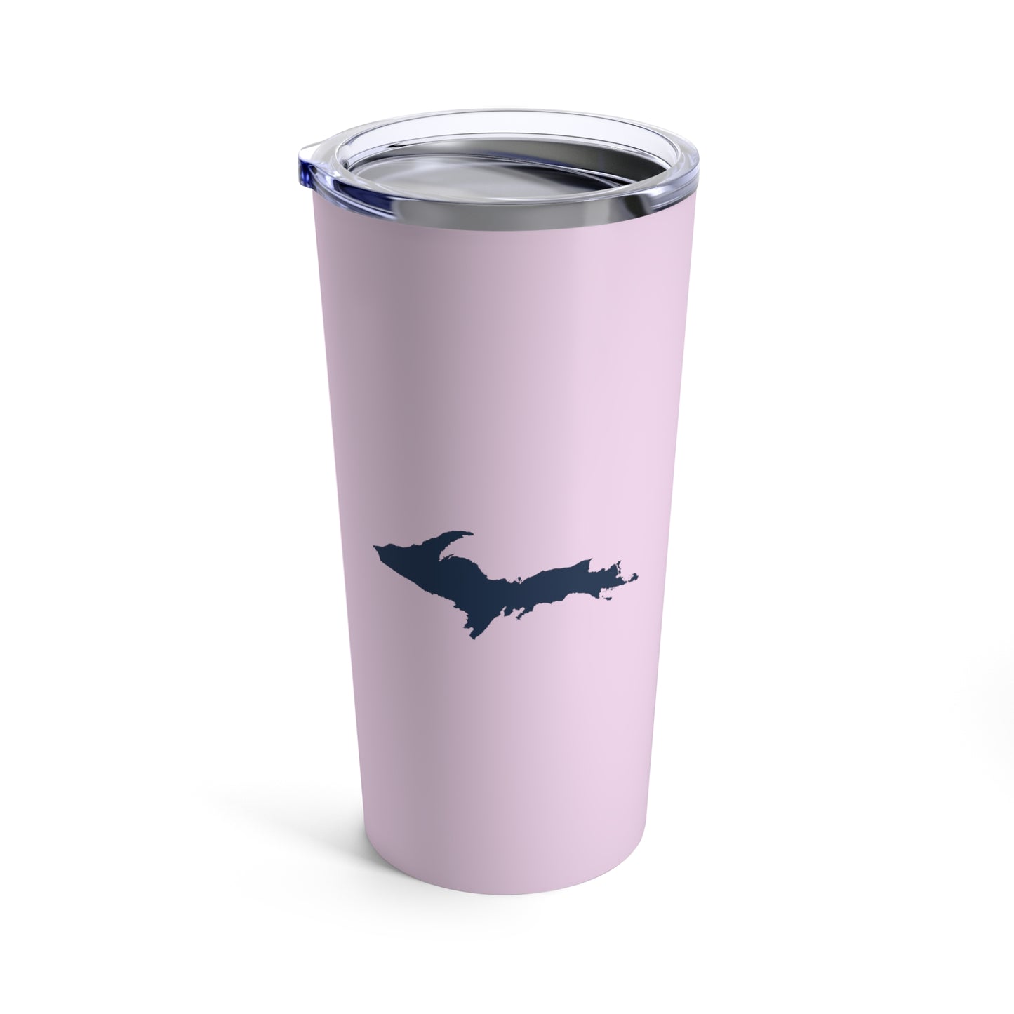 Michigan Upper Peninsula Tumbler (w/ UP Outline) | Pale Lavender - 20oz