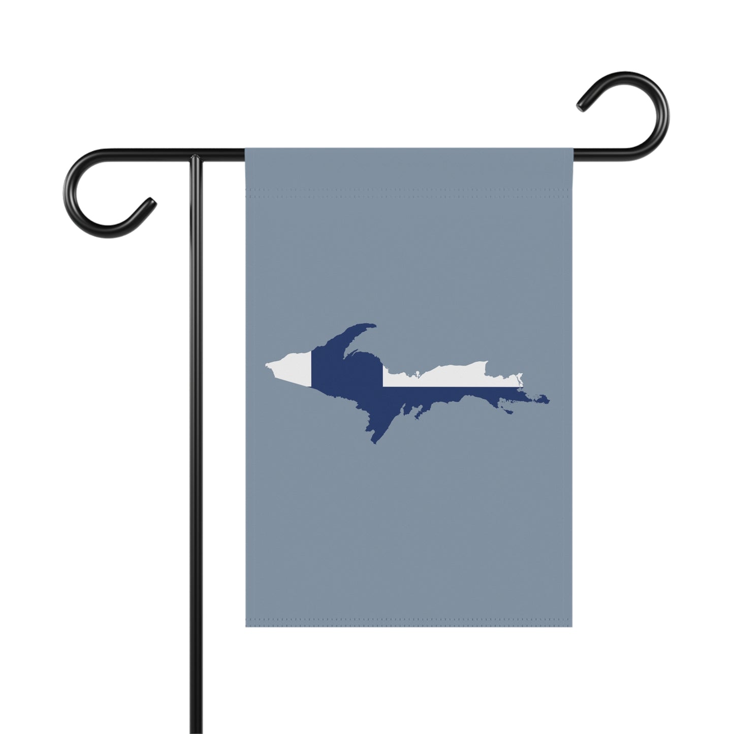 Michigan Upper Peninsula Home & Garden Flag (w/ UP Finland Flag) | B-24 Grey