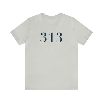 Detroit '313' T-Shirt (Didot Font) | Unisex Standard Fit