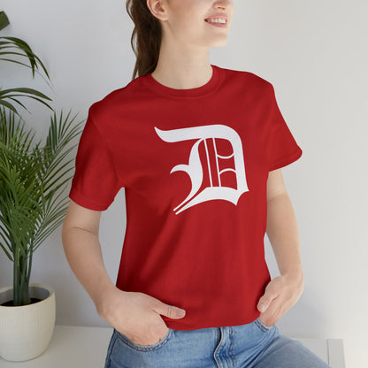 Detroit 'Old English D' T-Shirt | Unisex Standard