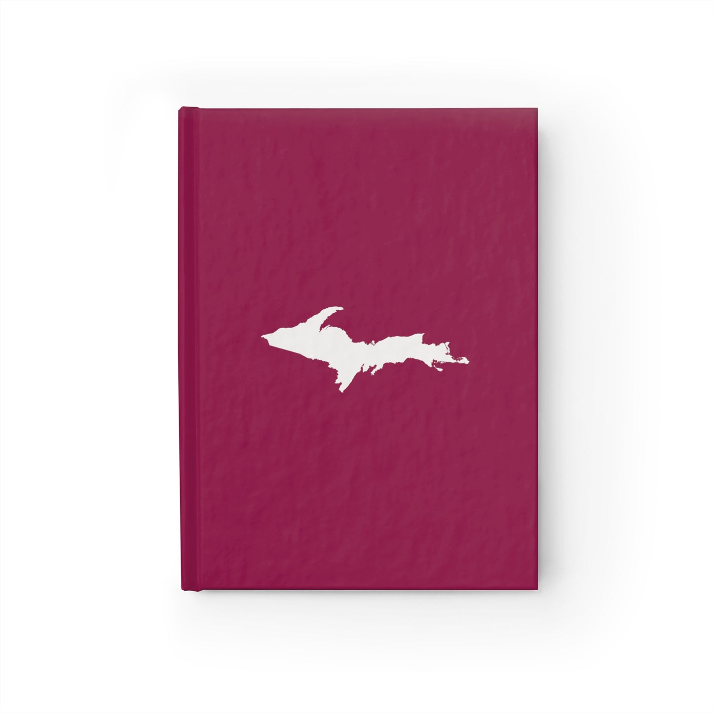 Michigan Upper Peninsula Blank Sketchbook (w/ UP Outline) | Ruby Red