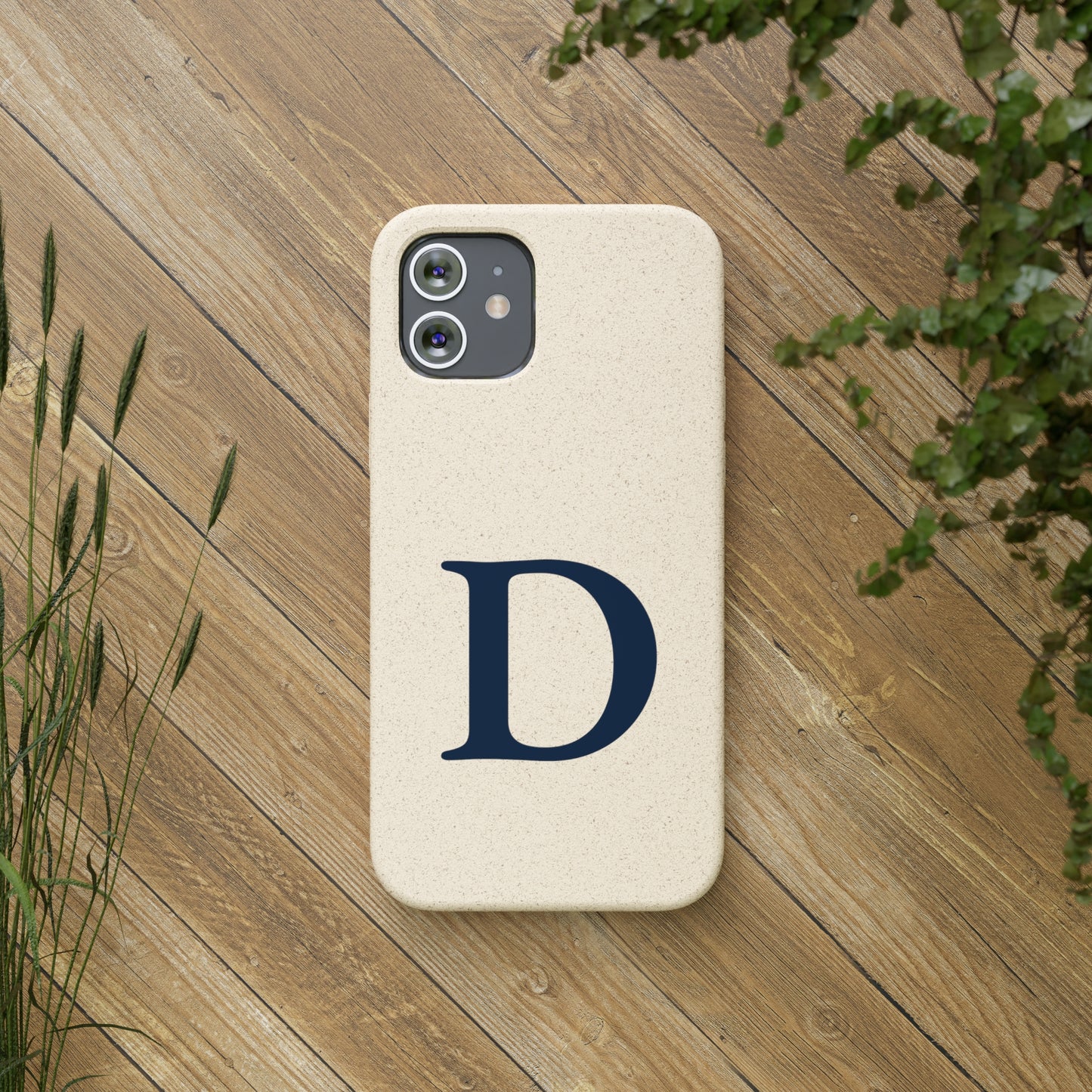 Detroit 'Old French D' Phone Cases (Navy) | Android & iPhone