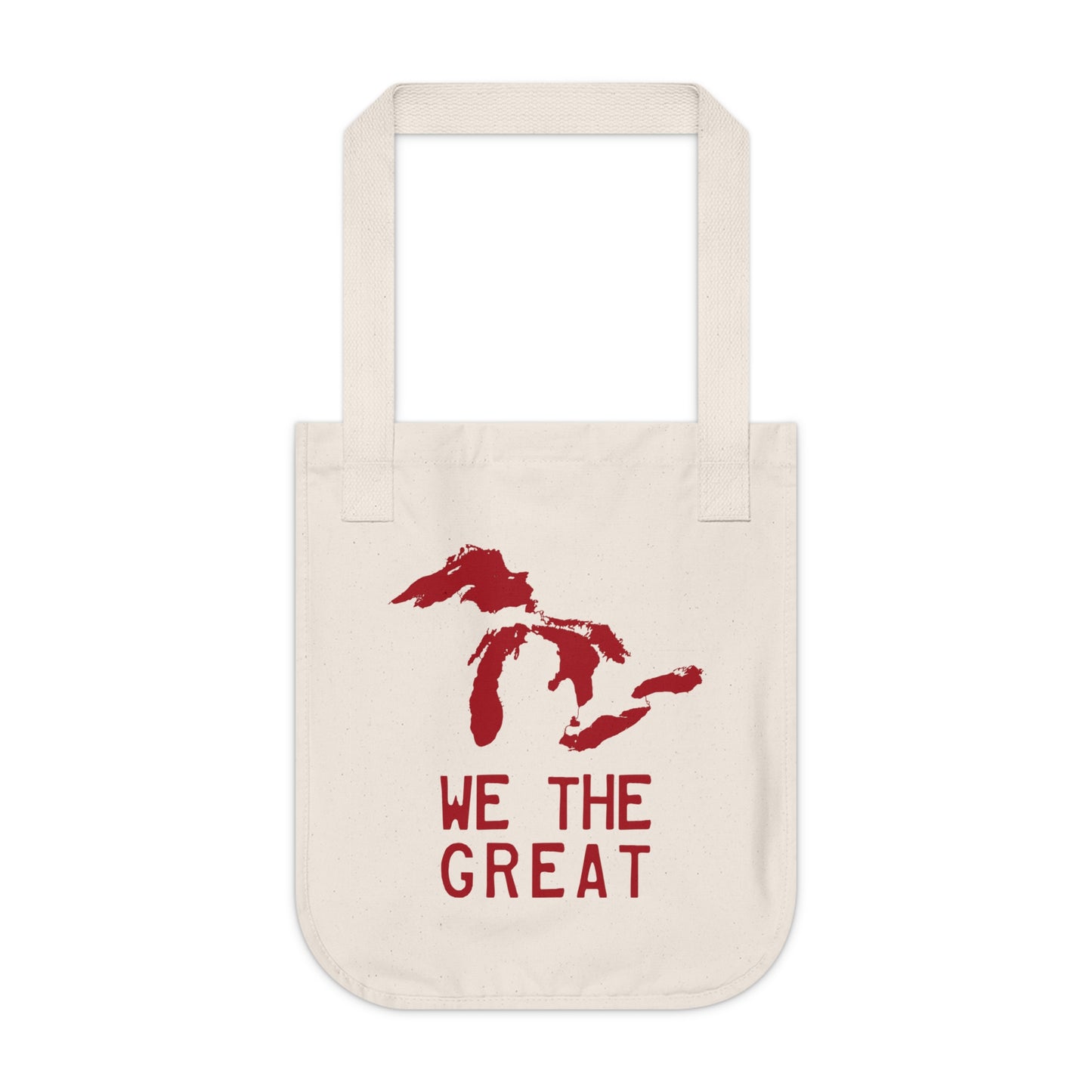 Great Lakes 'We The Great' Heavy Tote | Thimbleberry Red