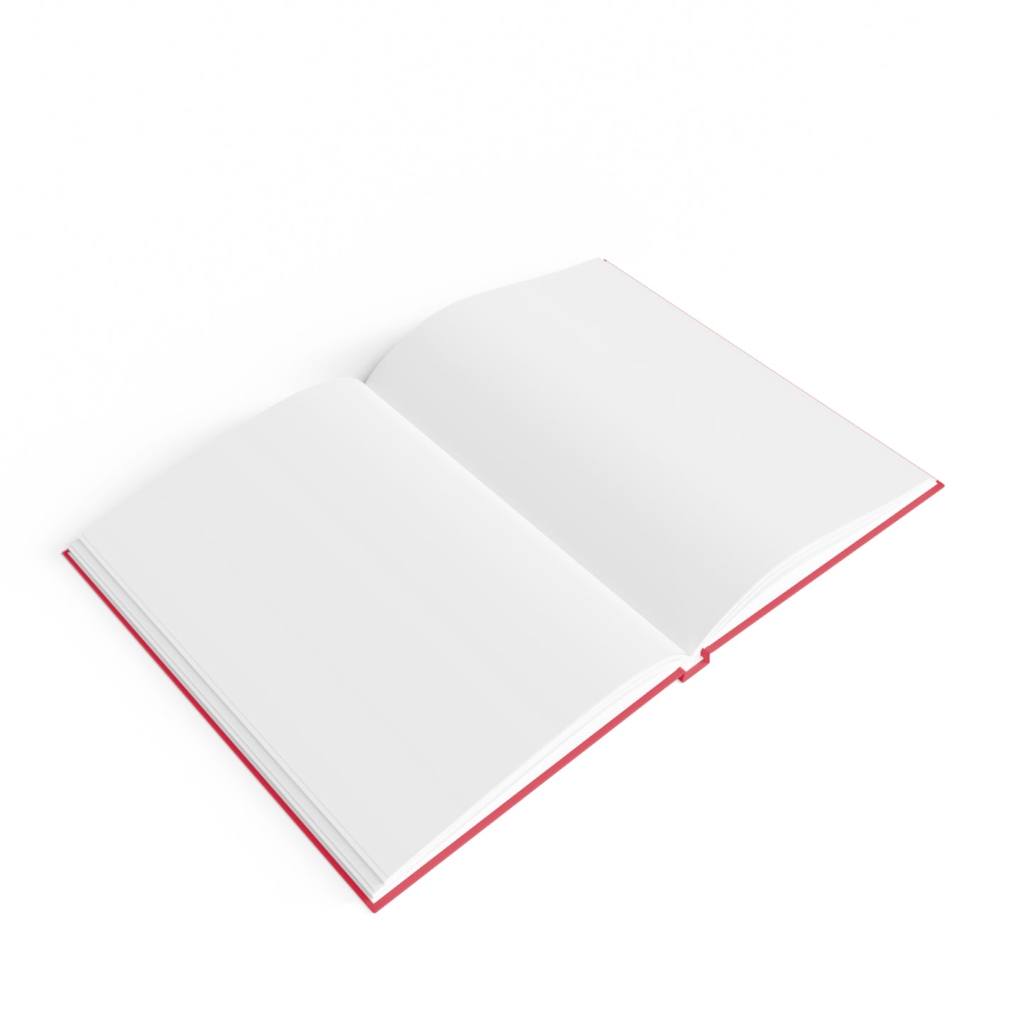 Michigan Upper Peninsula Blank Sketchbook (w/ UP Outline) | Lighthouse Red