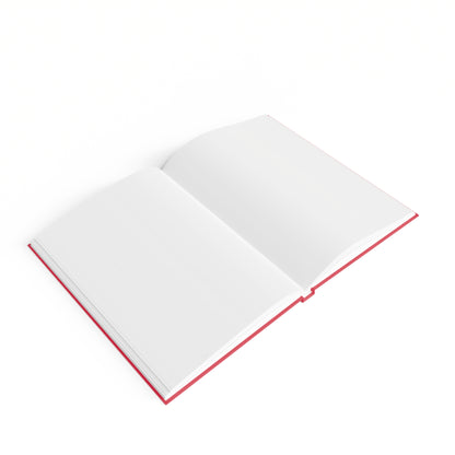 Michigan Upper Peninsula Blank Sketchbook (w/ UP Outline) | Lighthouse Red