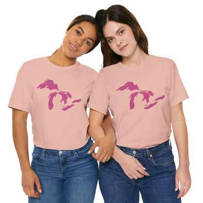 Great Lakes T-Shirt | Unisex Standard - Apple Blossom Pink