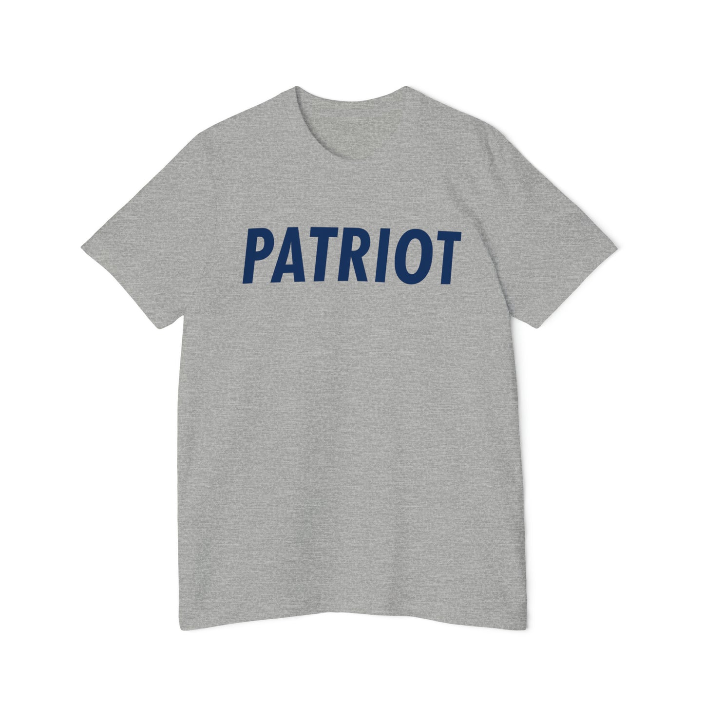 'Patriot' T-Shirt (Oblique Sans Font) | Made in USA