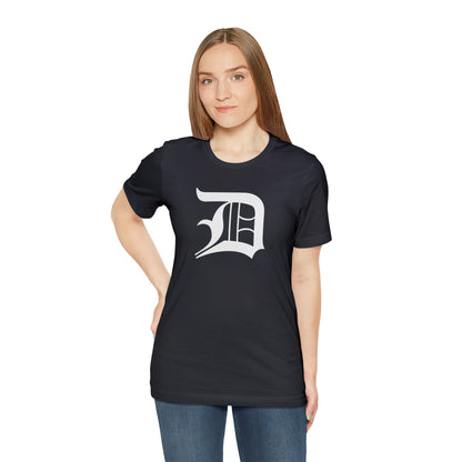 Detroit 'Old English D' T-Shirt | Unisex Standard