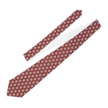 Detroit 'Old English D' Necktie | Ore Dock Red