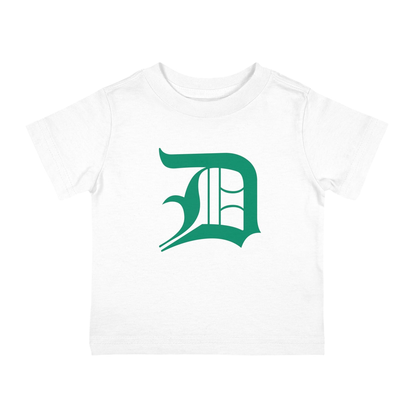 Detroit 'Old English D' Infant T-Shirt (Emerald Green) | Short Sleeve